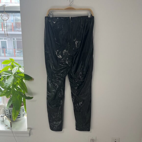 NEW Blank NYC Black Faux Leather Banger Pants Size 31 - Picture 6 of 7
